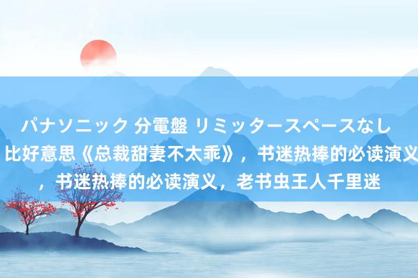 パナソニック 分電盤 リミッタースペースなし 露出・半埋込両用形 比好意思《总裁甜妻不太乖》，书迷热捧的必读演义，老书虫王人千里迷