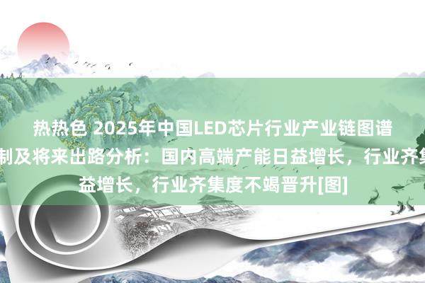 热热色 2025年中国LED芯片行业产业链图谱、产能、市集限制及将来出路分析：国内高端产能日益增长，行业齐集度不竭晋升[图]