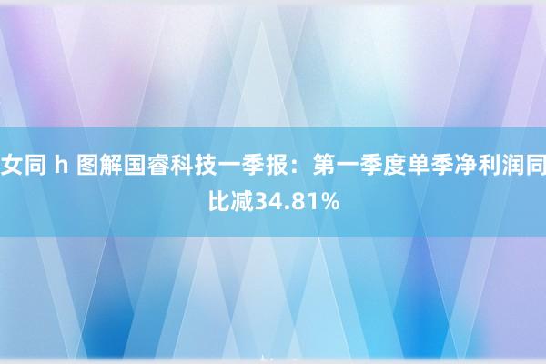 女同 h 图解国睿科技一季报：第一季度单季净利润同比减34.81%