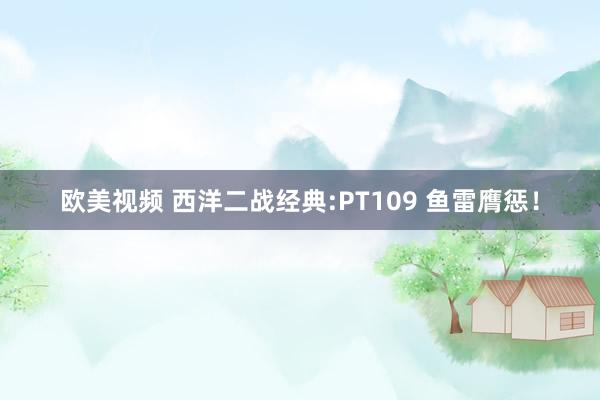 欧美视频 西洋二战经典:PT109 鱼雷膺惩！